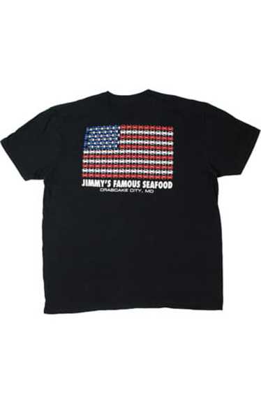 Jimmy's Famous Seafood American Flag T-Shirt