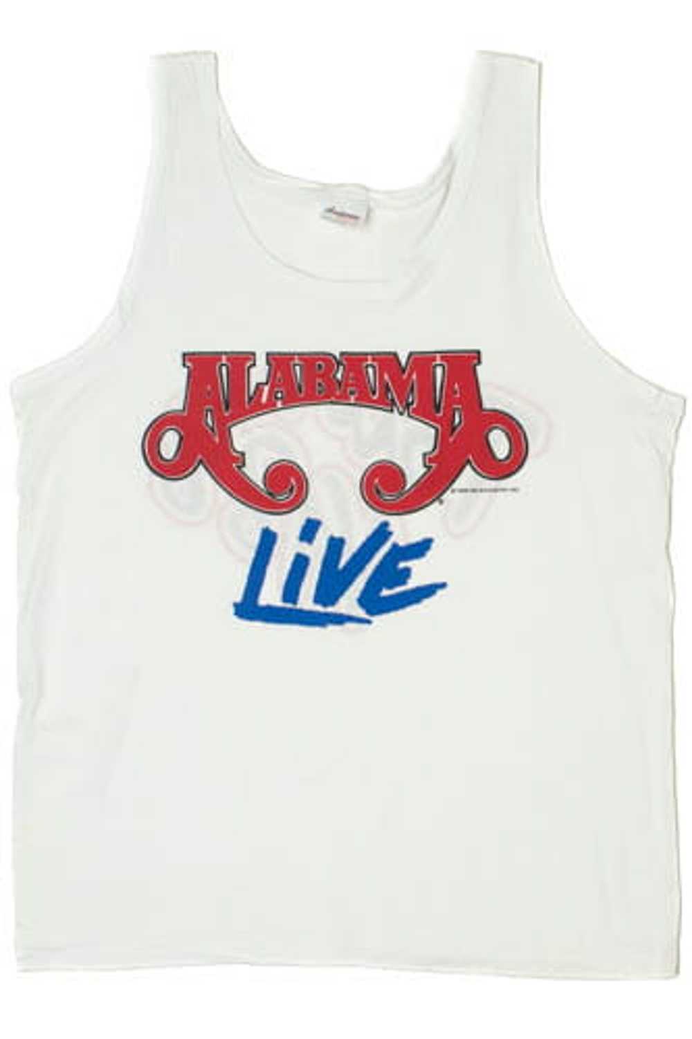 Vintage Deadstock Alabama Live Tour 1988 T-Shirt … - image 1
