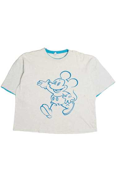 Mickey Mouse Line Drawing T-Shirt - image 1