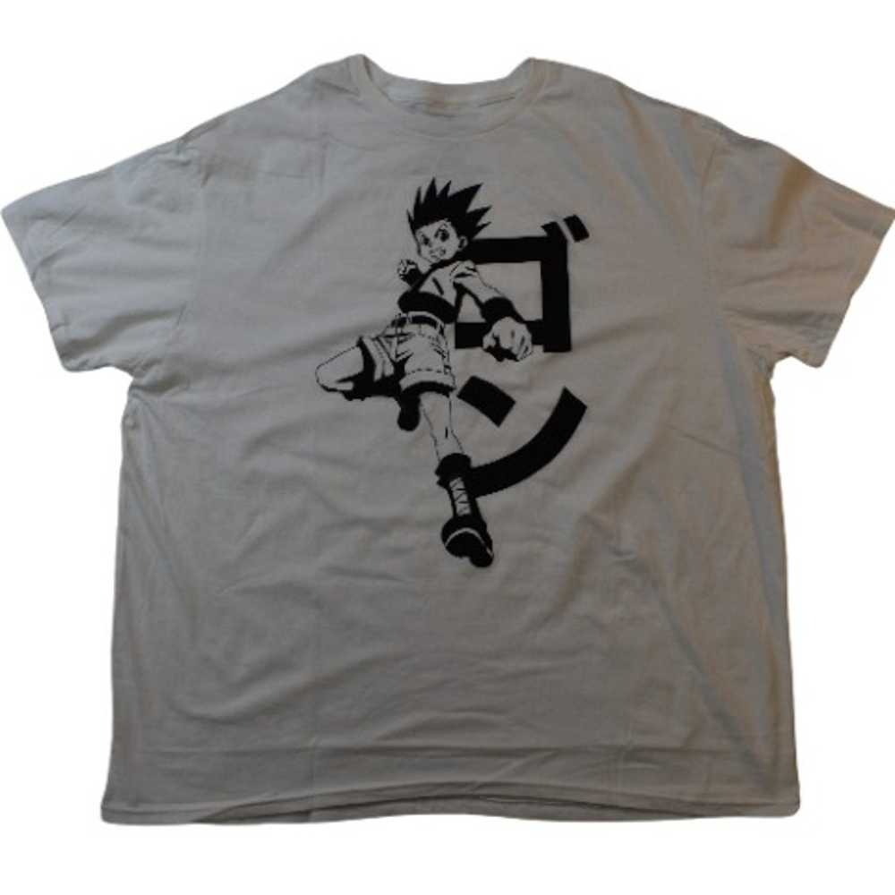 Hunter X Hunter  Men's Gon Line Art White Shirt N… - image 1