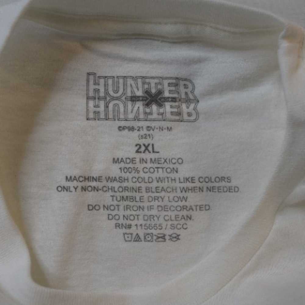 Hunter X Hunter  Men's Gon Line Art White Shirt N… - image 3