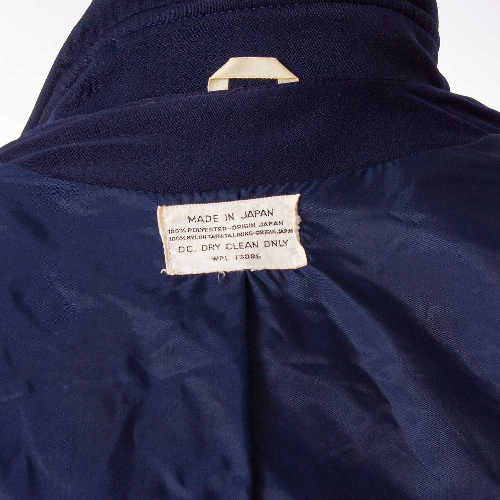 1970s Navy Blue Fitted Raincoat - image 6