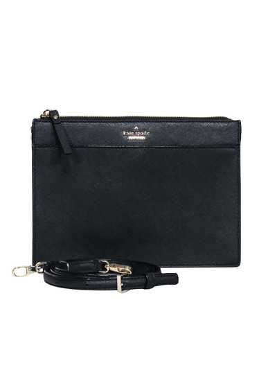 Kate Spade - Black Saffiano Leather Rectangular Cr