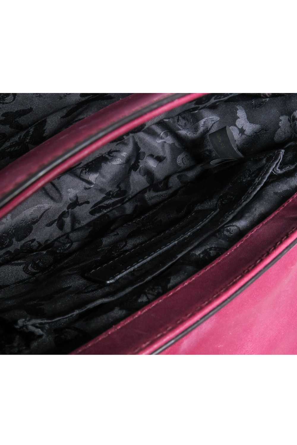 Rebecca Minkoff - Burgundy "Astor" Leather Saddle… - image 5