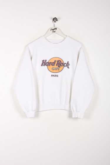 90's Hard Rock Cafe Sweatshirt White XS