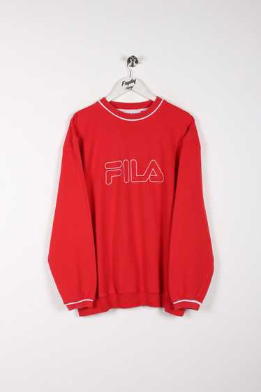 Fila Sweatshirt Red XL
