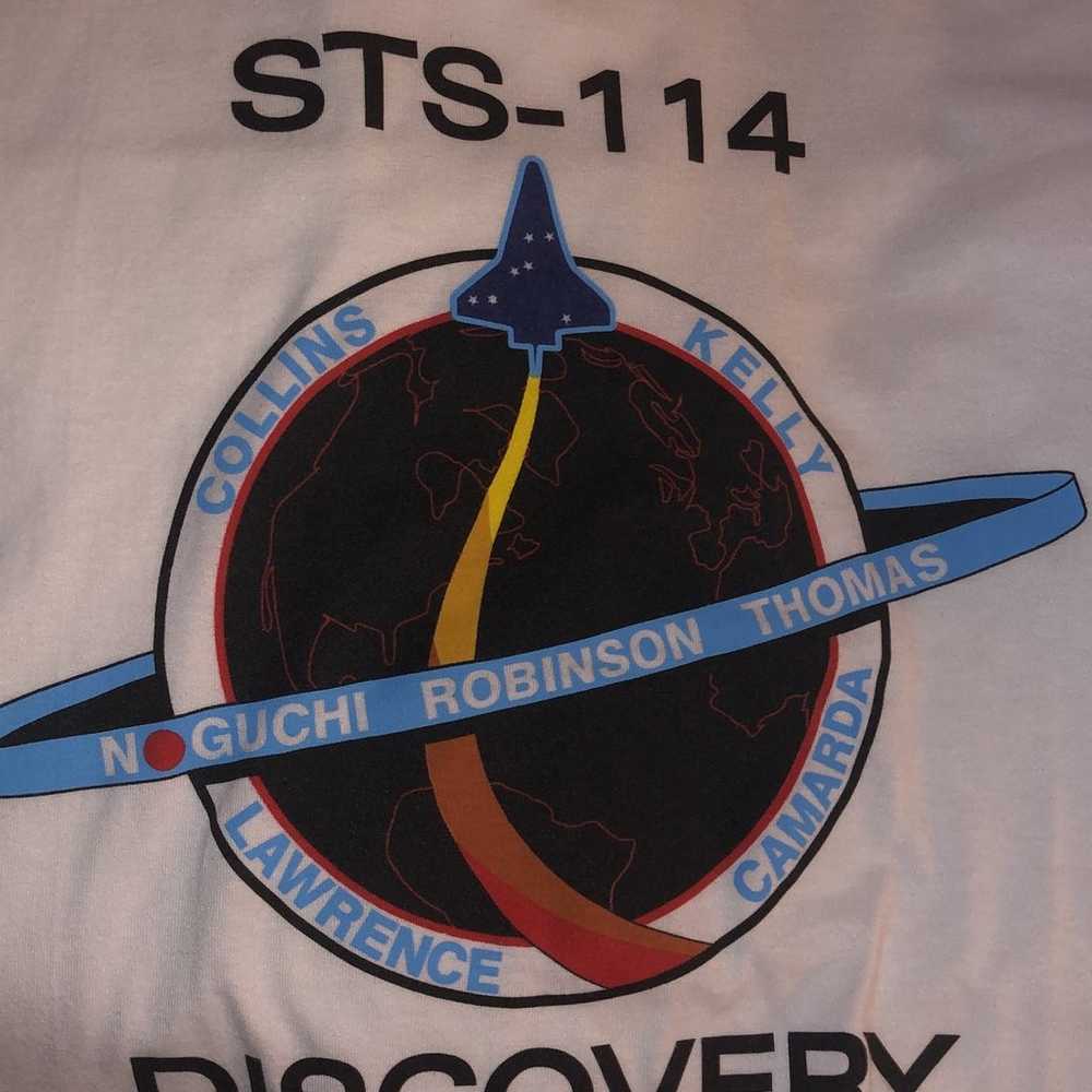 NASA STS-114 discovery space shuttle t shirt, vin… - image 2