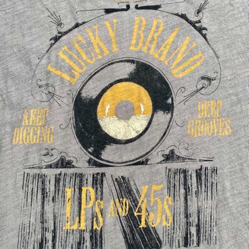 Lucky Brand V Neck Tshirt -2x - image 2