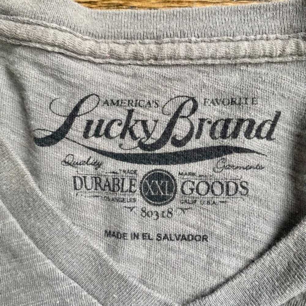 Lucky Brand V Neck Tshirt -2x - image 3