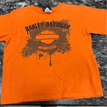 Youth size 7 Harley Davidson tshirt - image 1