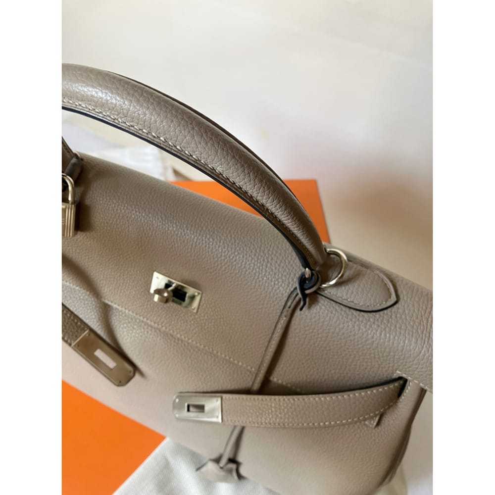Hermès Kelly 35 leather handbag - image 4
