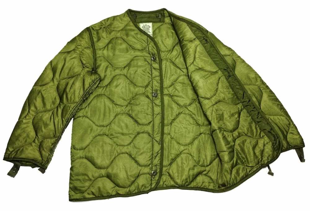 Military × Streetwear × Vintage 🔥 70s Quilted M-… - image 2