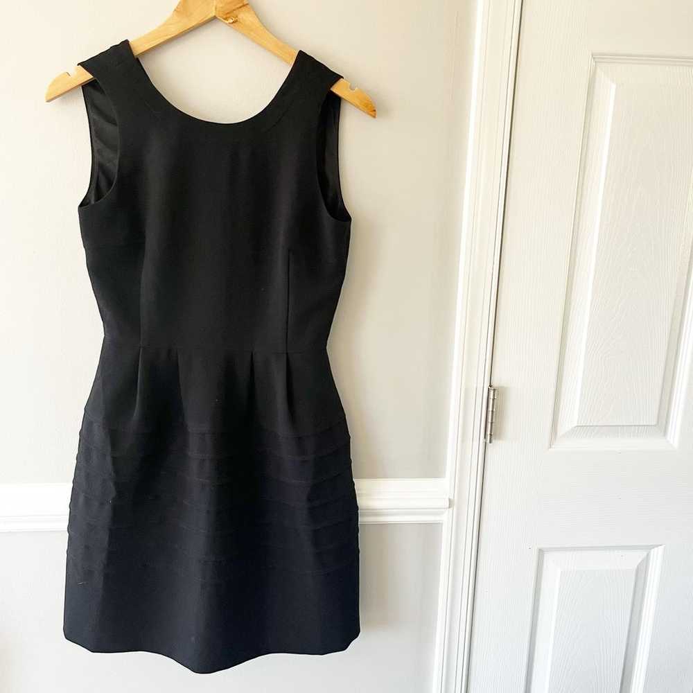 Madewell Midnight Fit N Flare Black Cocktail Dres… - image 1