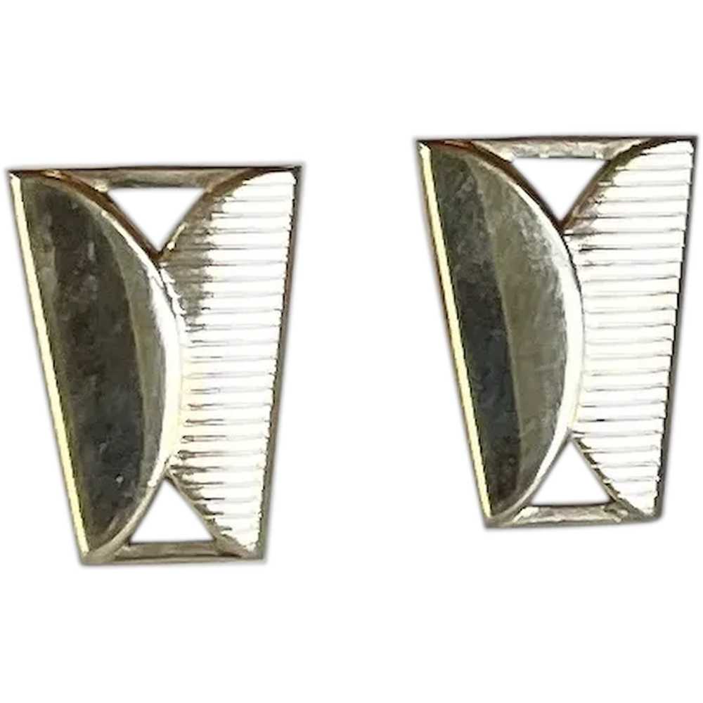 Swank Cufflinks, Gold Tone - image 1