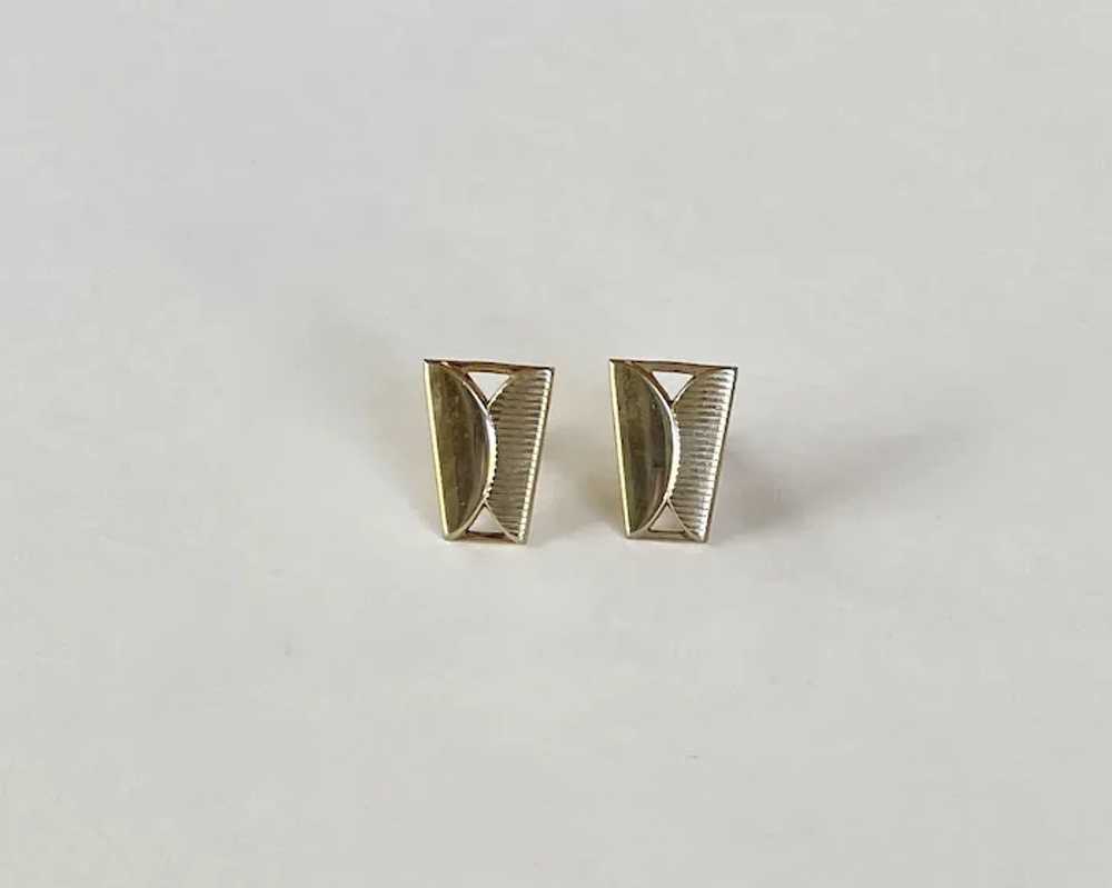 Swank Cufflinks, Gold Tone - image 3