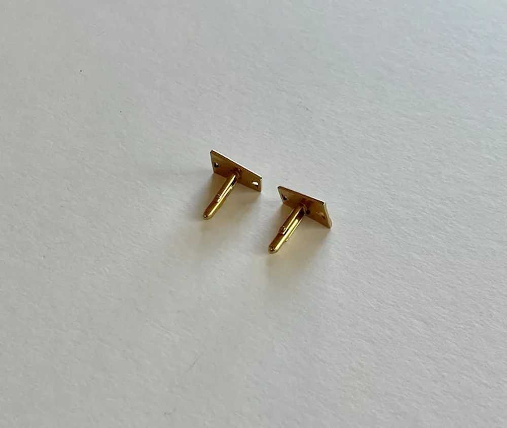 Swank Cufflinks, Gold Tone - image 7