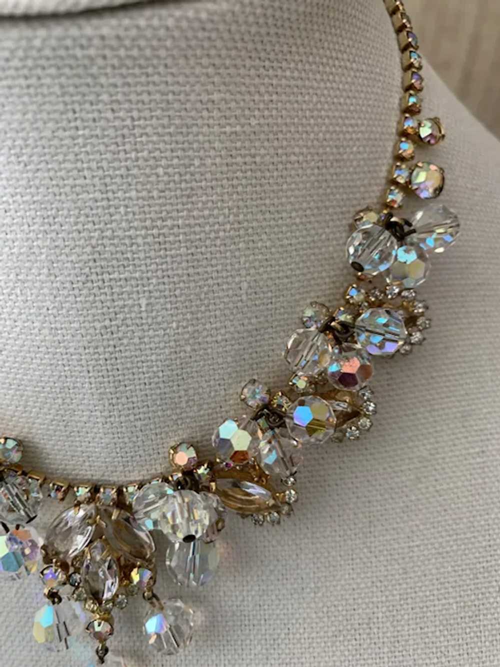 Juliana D & E Crystal Necklace with Rhinestones, … - image 4