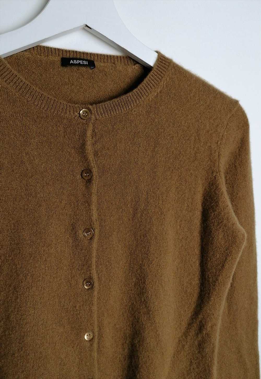 ASPESI Vintage 90's Y2K Soft Knit Cardigan Sweater - image 3