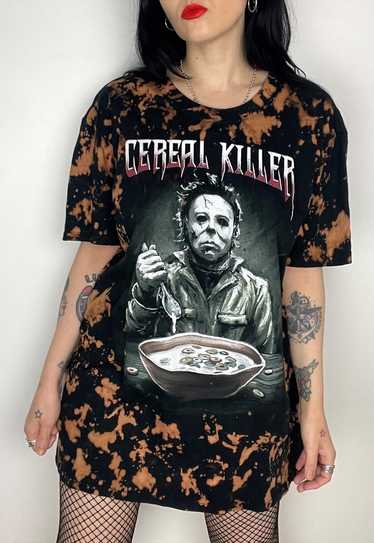 Michael Myers Halloween Bleached Custom Horror Scary