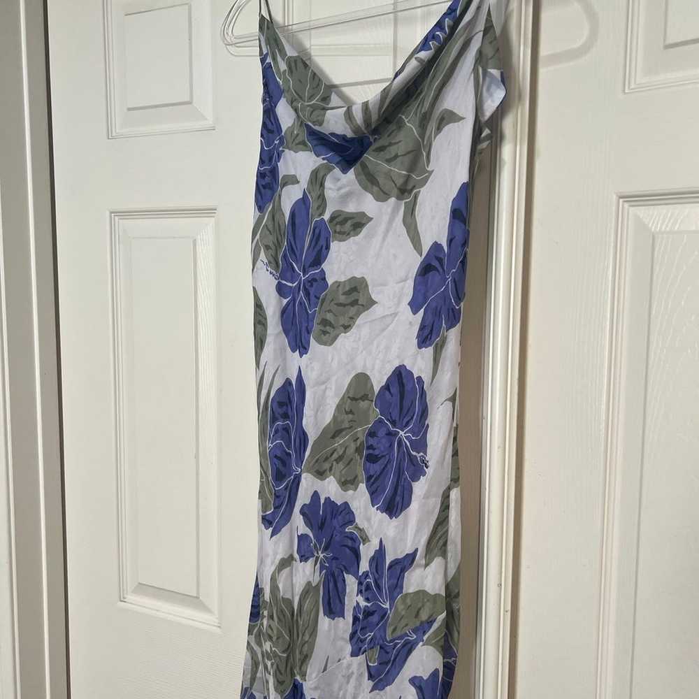 100% Silk Tommy Bahama Slip Dress Floral Evening … - image 3
