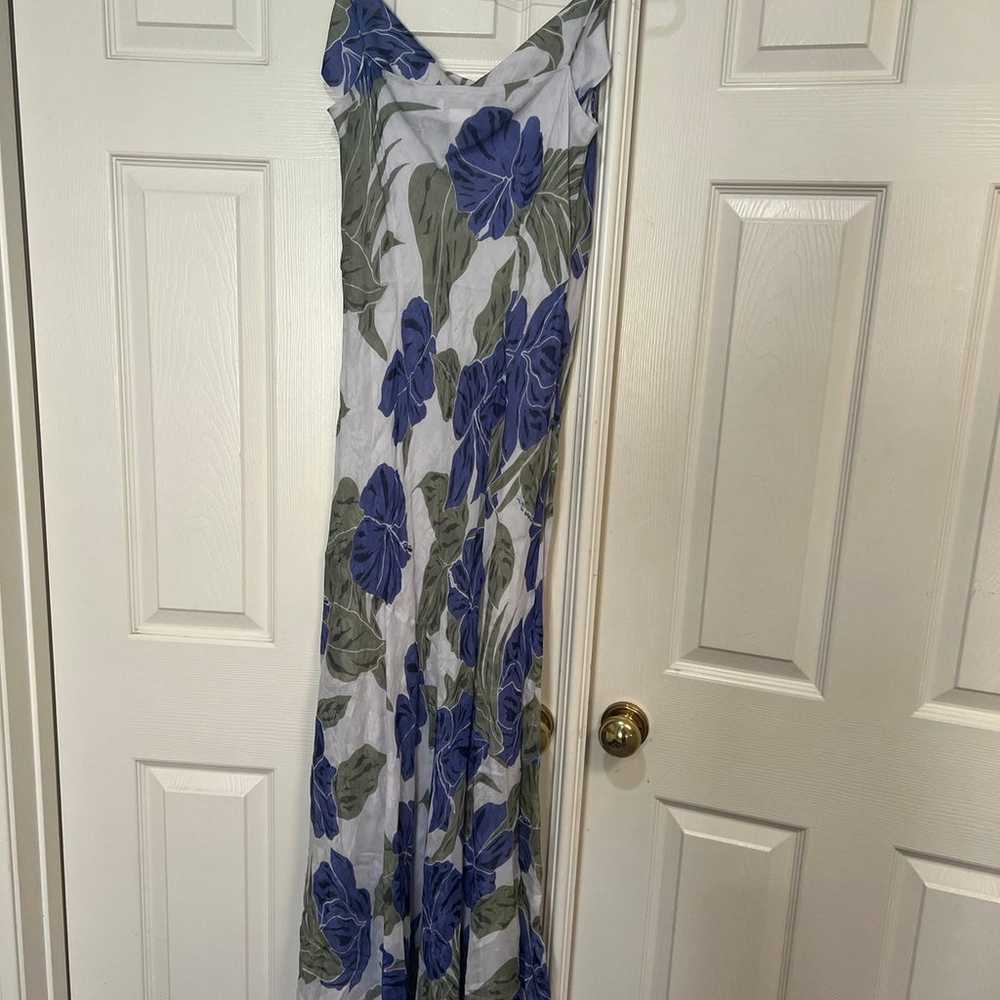 100% Silk Tommy Bahama Slip Dress Floral Evening … - image 8