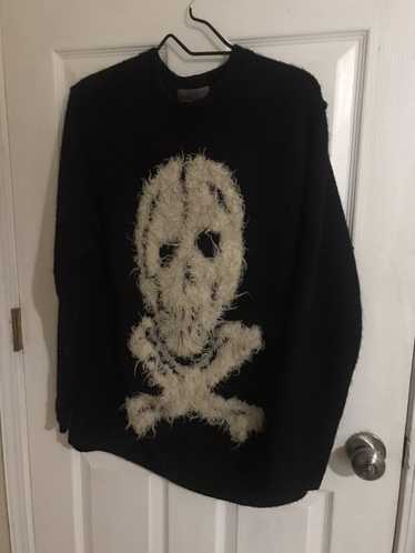 Yohji Yamamoto AW 1994 Intarsia Skull Knit