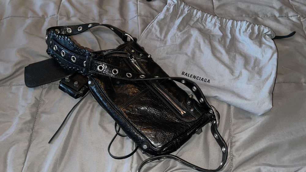 Balenciaga balenciaga cagole flag bag - image 2