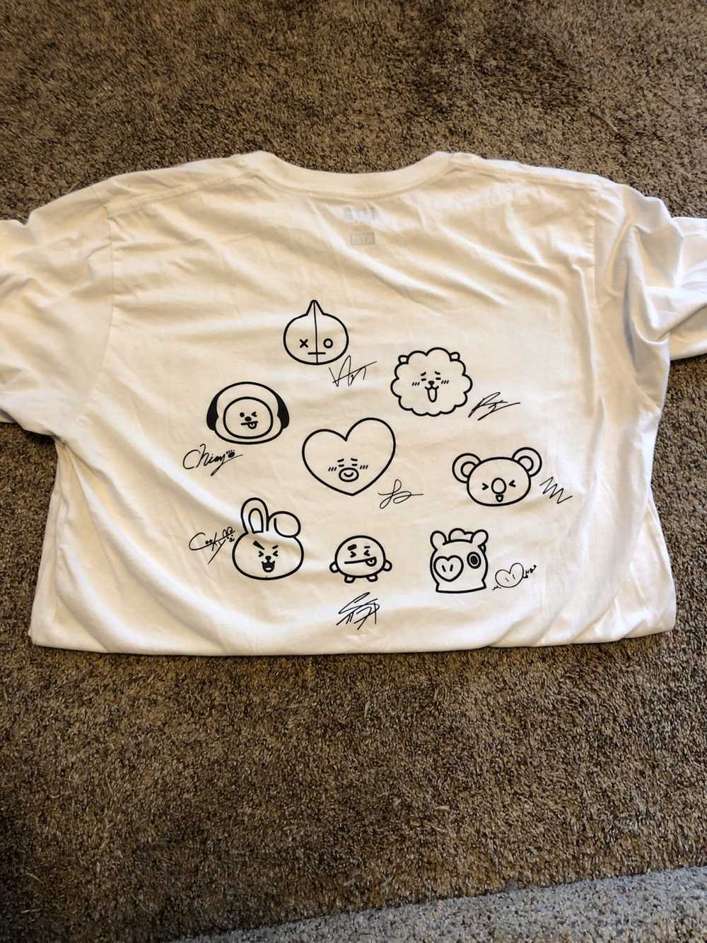 Designer × Japanese Brand × Uniqlo BT21 Uniqlo tee - image 2