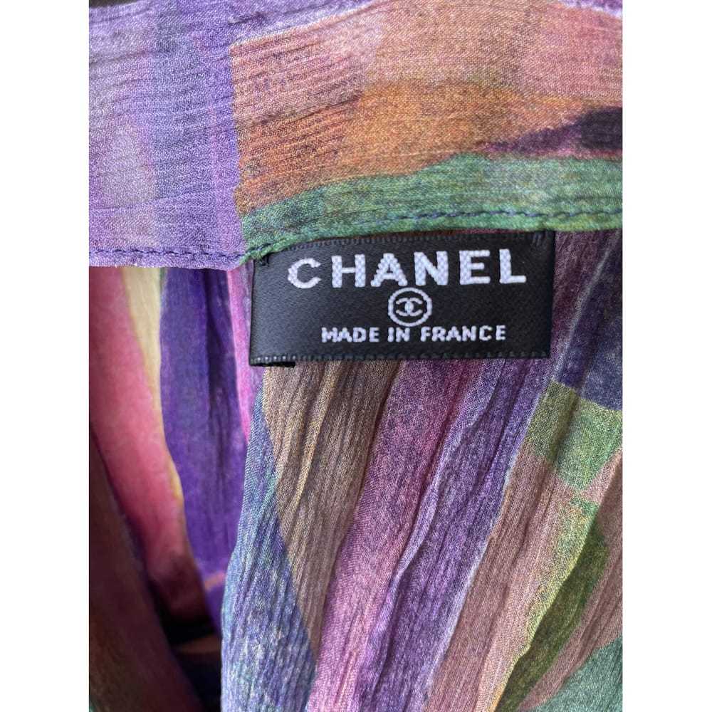 Chanel Silk maxi dress - image 4