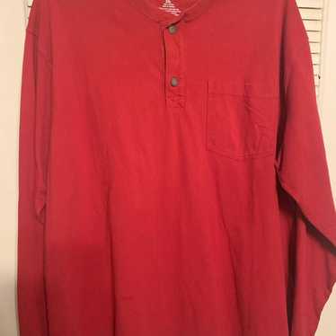 Duluth Trading long tail red t shirt size XXL - image 1