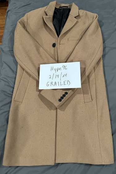 H&M H&M Camel Wool Overcoat Size 38R