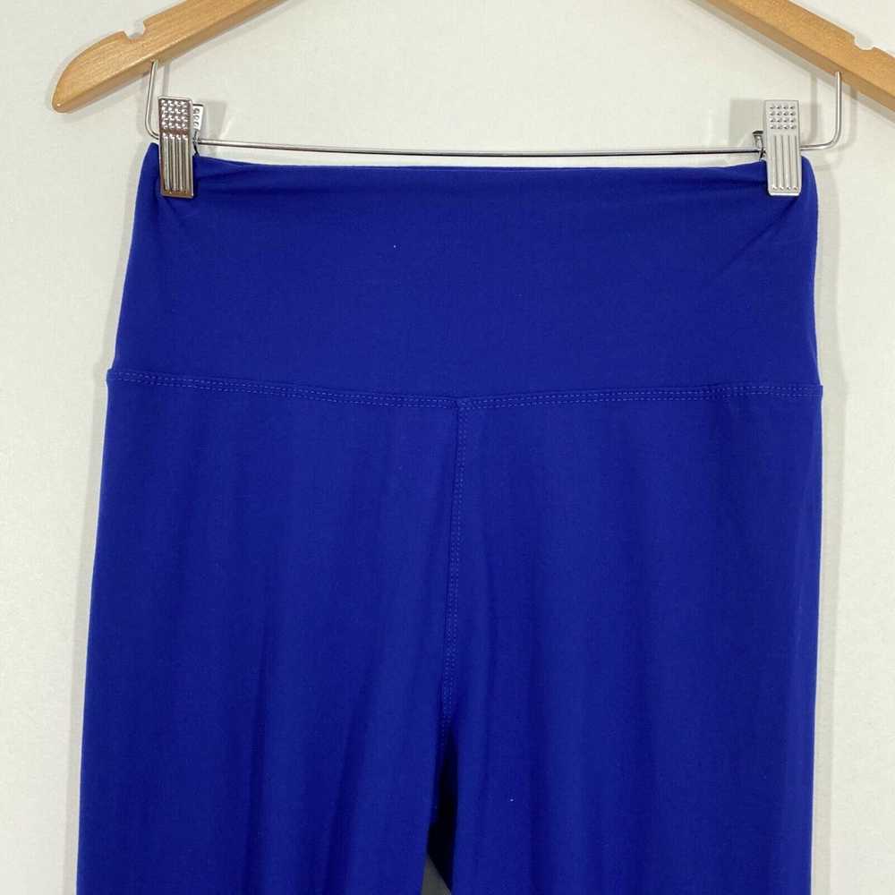 Blend Womens Blue Polyester Blend Stretch Full Le… - image 3