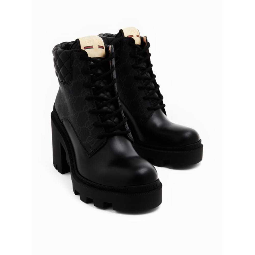 Gucci Leather boots - image 3