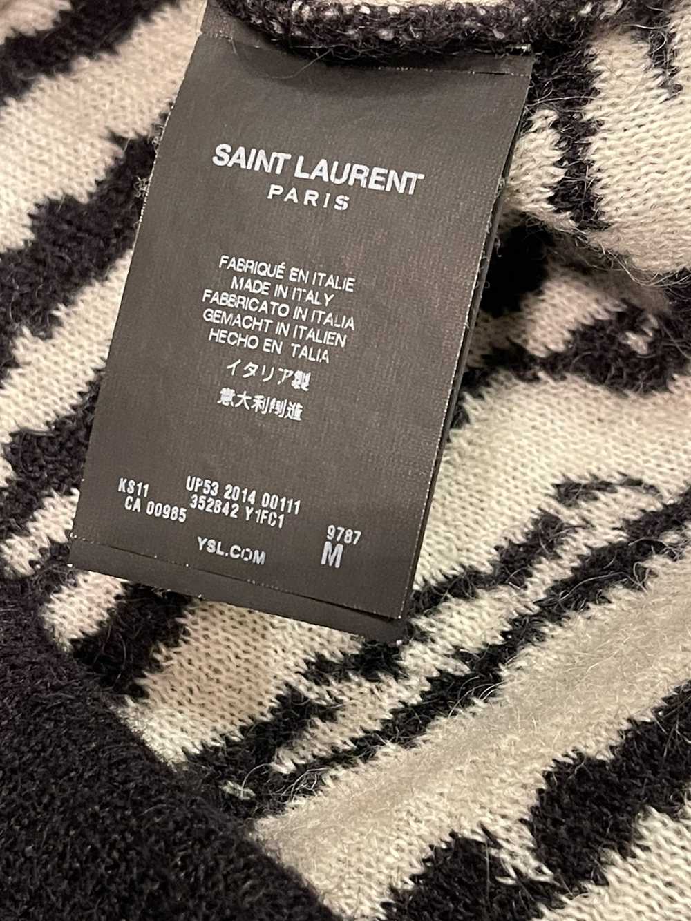 Saint Laurent Paris Saint Laurent Paris Mohair Sw… - image 7