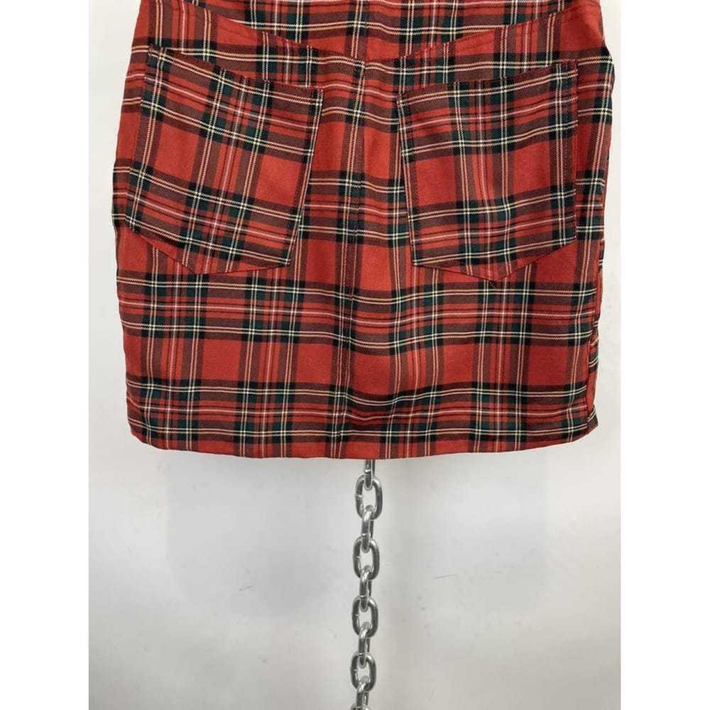 Reformation Wool mini skirt - image 7