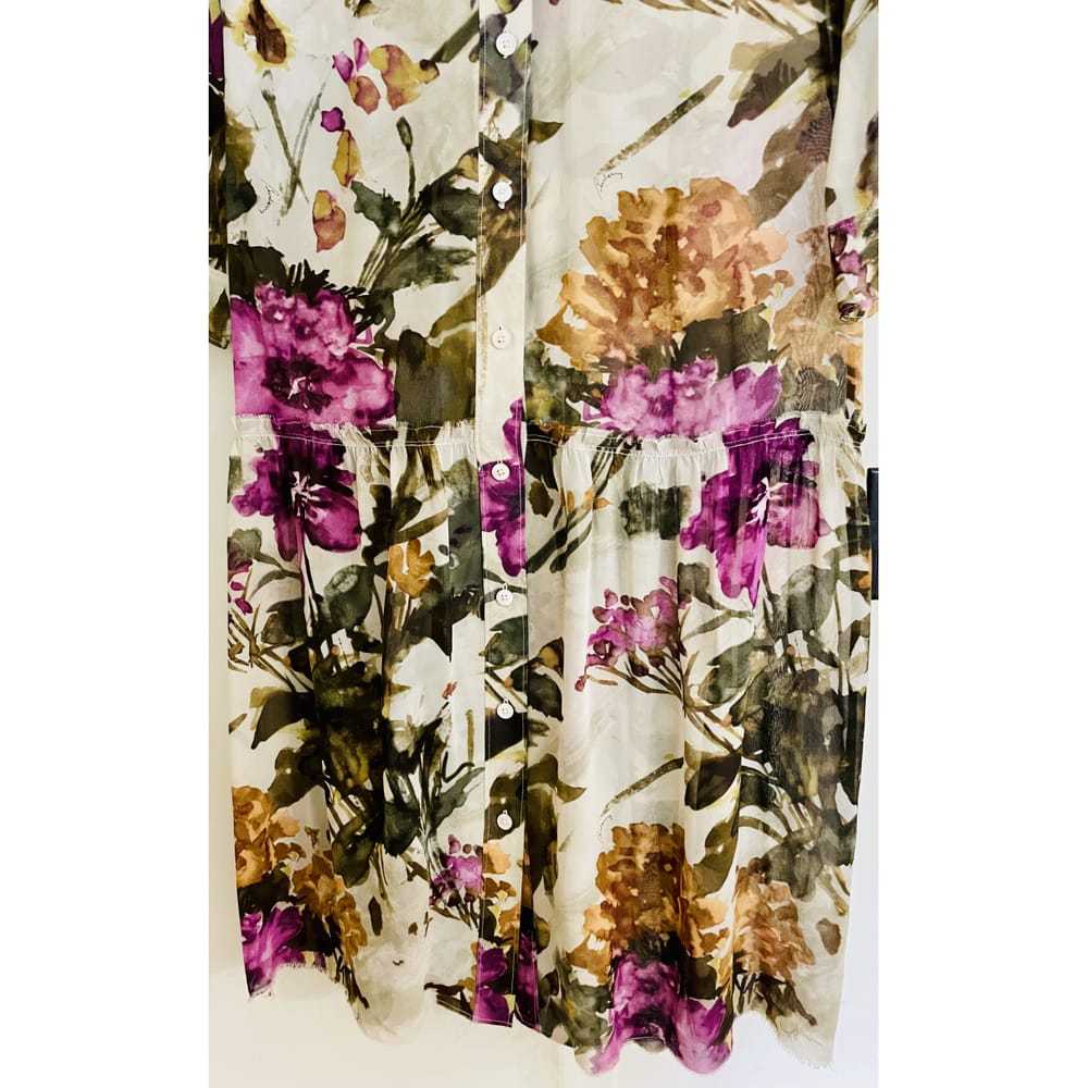 Burberry Silk mid-length dress - image 7