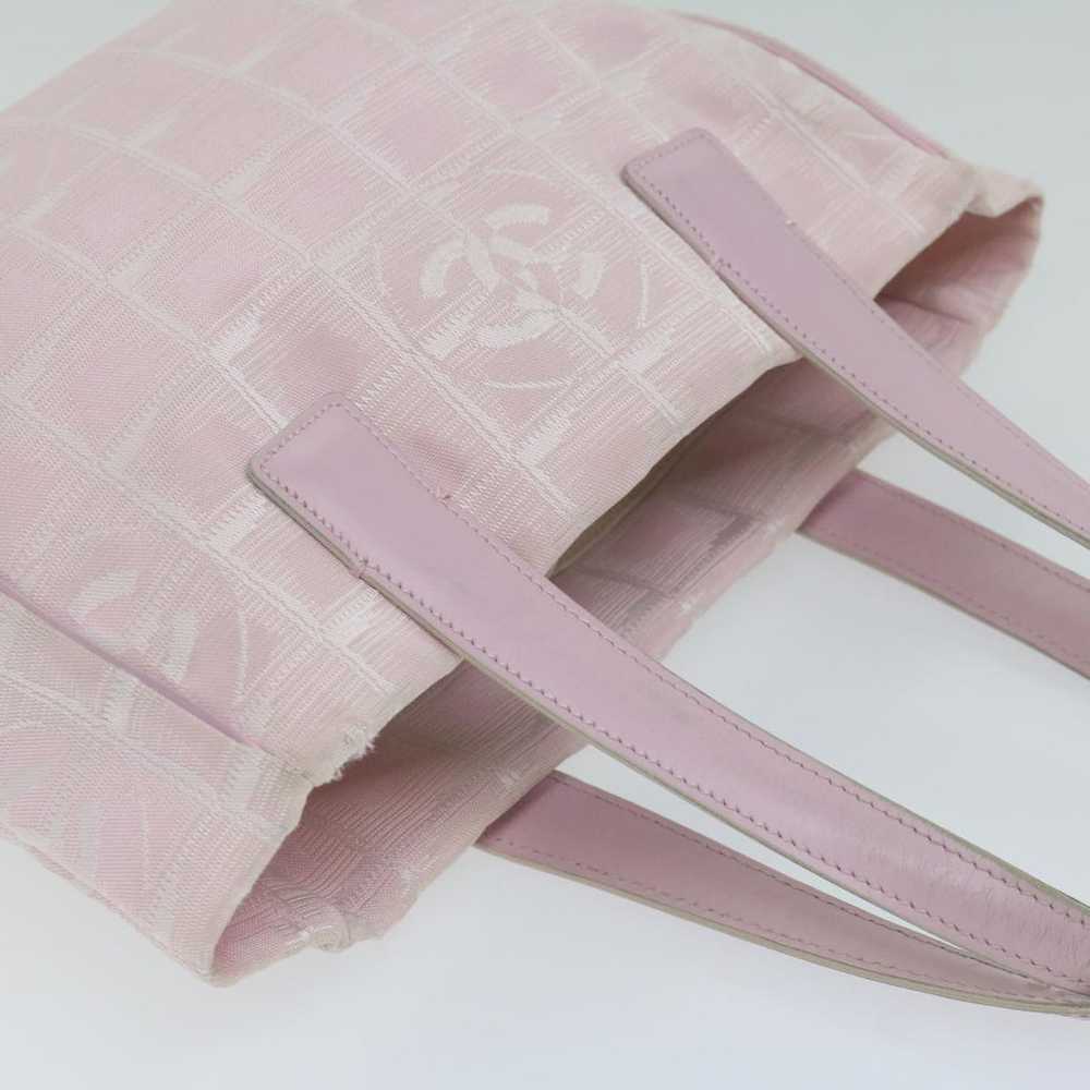 Chanel CHANEL New travel line Tote Bag Nylon Pink… - image 6