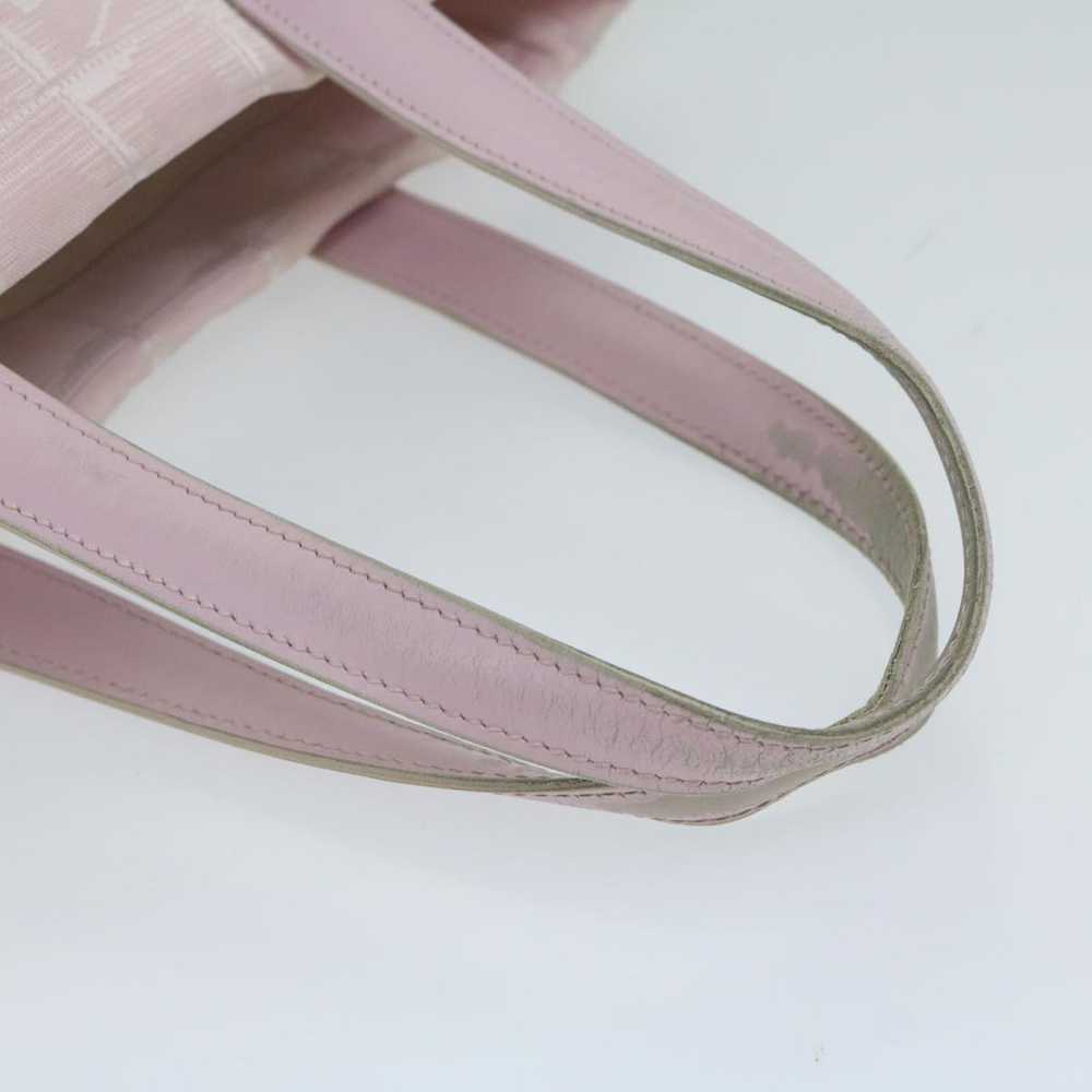 Chanel CHANEL New travel line Tote Bag Nylon Pink… - image 7