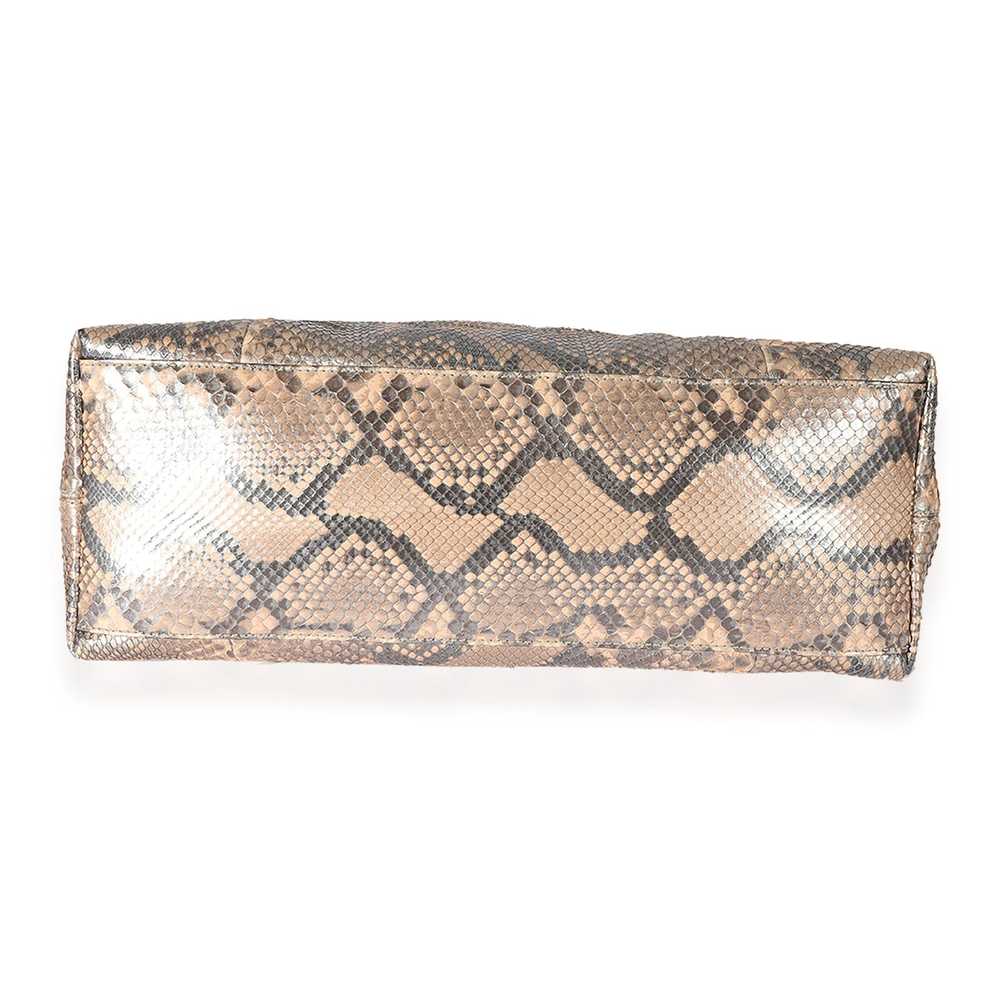 Gucci Gucci Metallic Python Medium Soho Chain Sho… - image 7