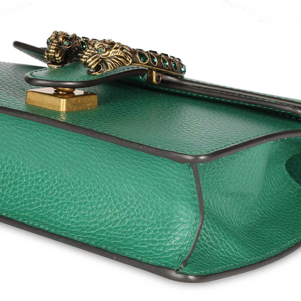 Gucci Gucci Green Leather & Crystal Mini Dionysus… - image 6