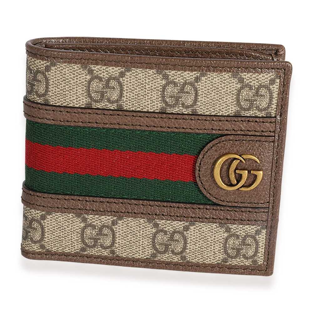 Gucci Gucci GG Supreme Ophidia Wallet - image 1