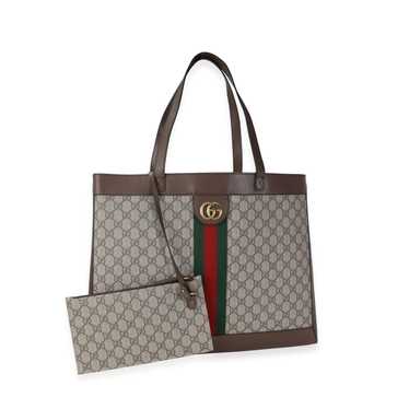 Gucci Gucci GG Supreme Medium Soft Ophidia Tote - image 1