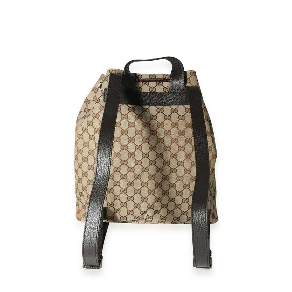 Gucci Gucci GG Canvas Drawstring Backpack - image 3