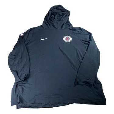 Nike Nike Team Issued LA clippers Warm Up Hoodie … - image 1
