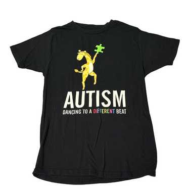 Autism Speaks Shirt Unisex Small Black Awareness G