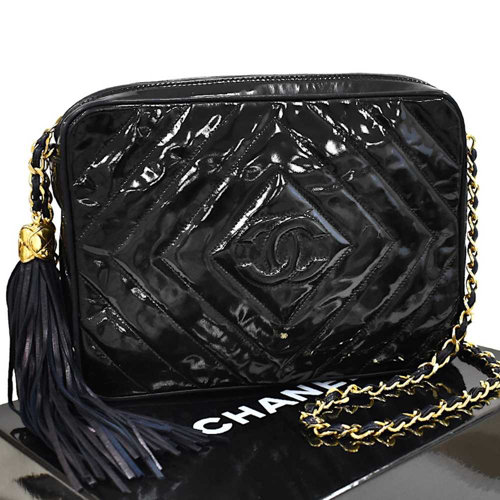 Chanel Chanel Chain Shoulder Bag Coco Mark Diamon… - image 1