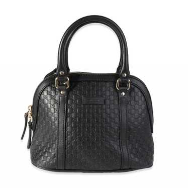 Gucci Gucci Black Micro Guccissima Leather Mini D… - image 1