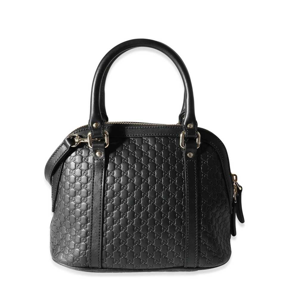 Gucci Gucci Black Micro Guccissima Leather Mini D… - image 3