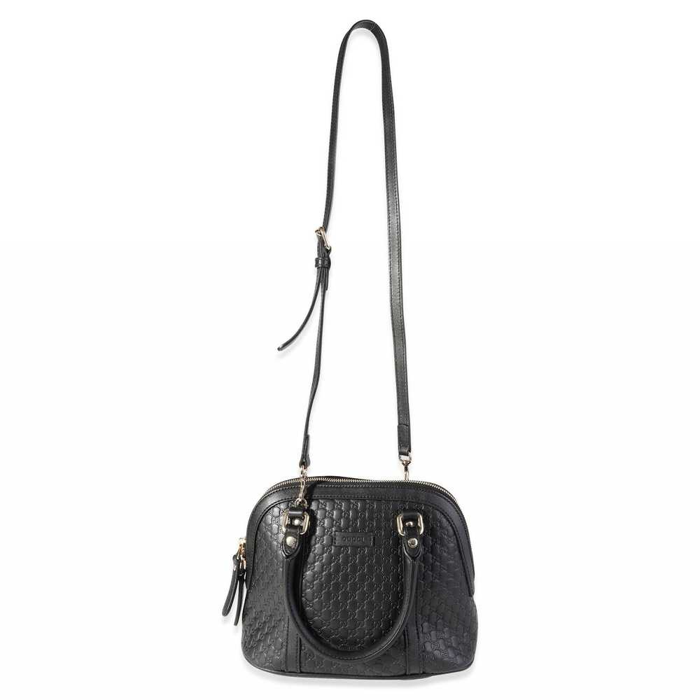 Gucci Gucci Black Micro Guccissima Leather Mini D… - image 4