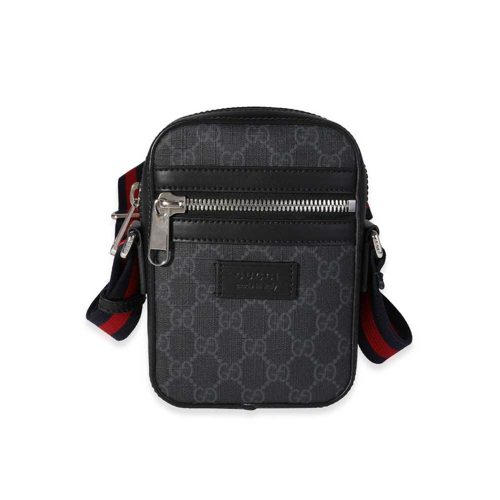 Gucci Gucci Black GG Supreme Messenger - image 1